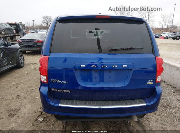 2C7WDGCG4KR698172 2019 DODGE GRAND CARAVAN Blue 
