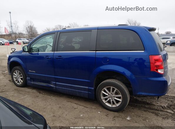 2C7WDGCG4KR698172 2019 DODGE GRAND CARAVAN Blue Widok wnętrza 360 stopni