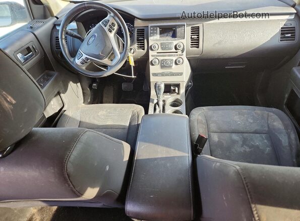 2FMGK5B82KBA27982 2019 FORD FLEX Silver Vista del salpicadero