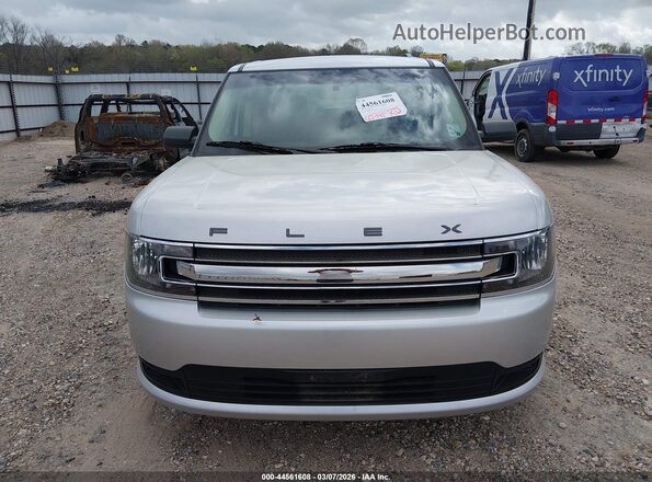 2FMGK5B84KBA13176 2019 FORD FLEX Silver Դիմացի տեսք