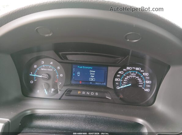 2FMGK5B84KBA13176 2019 FORD FLEX Silver Հետևի նստատեղերի տեսք