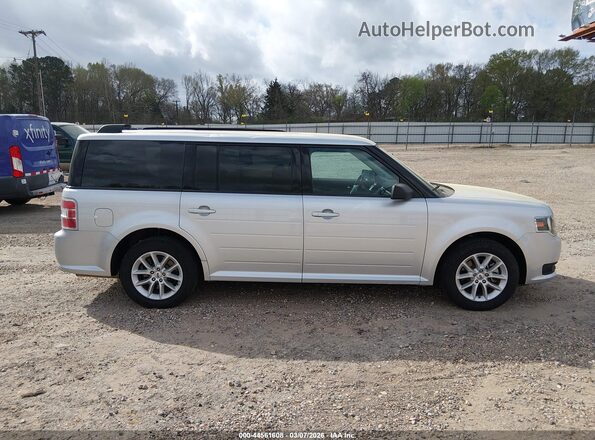 2FMGK5B84KBA13176 2019 FORD FLEX Silver Սալոնի հետևի տեսք