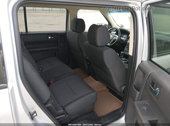 2FMGK5B84KBA13176 2019 FORD FLEX Silver VIN կոդի պիտակի տեսք