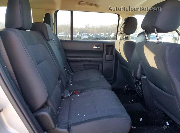 2FMGK5B86GBA22873 2016 FORD FLEX Серебряный Вид задней части салона