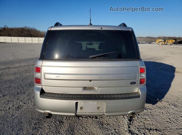 2FMGK5B86GBA22873 2016 FORD FLEX Серебряный Вид сзади