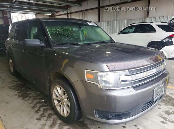 2FMGK5B86KBA27645 2019 FORD FLEX Серый Передняя правая четверть