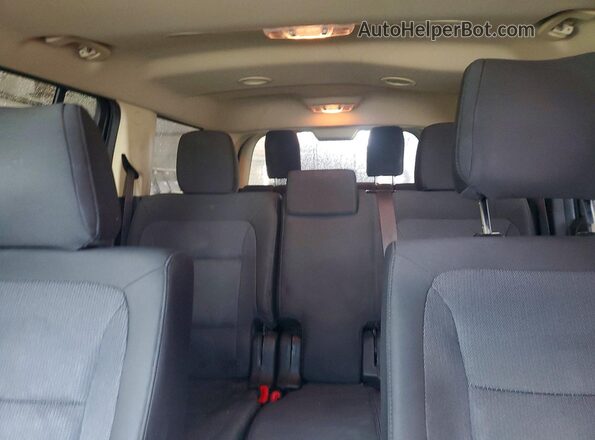 2FMGK5B86KBA27645 2019 FORD FLEX Серый Вид задних сидений