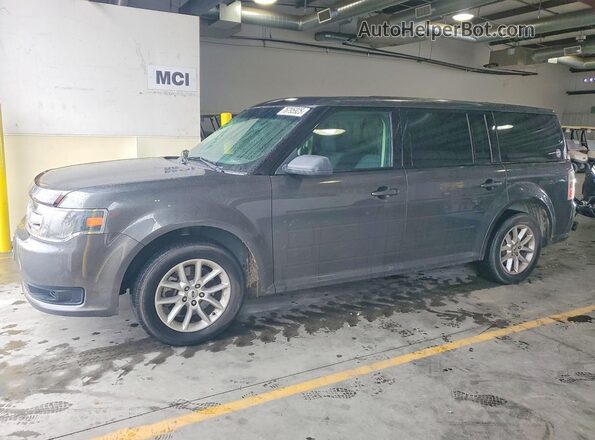 2FMGK5B86KBA27645 2019 FORD FLEX Серый Передняя левая четверть