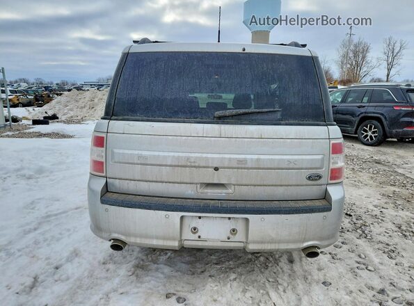 2FMGK5B89GBA22530 2016 FORD FLEX Серебряный Вид сзади