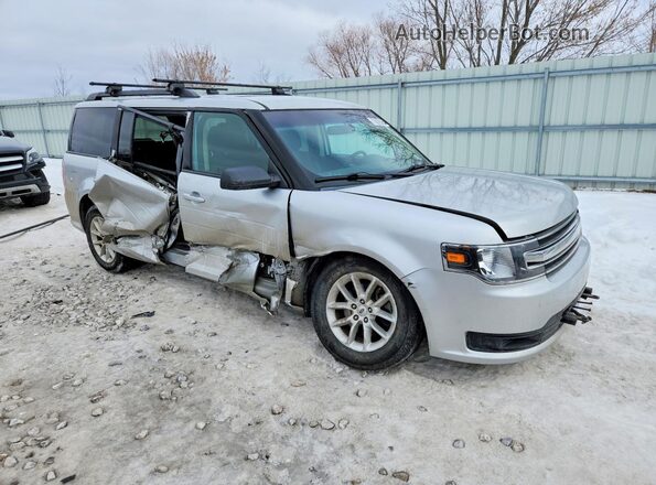 2FMGK5B89GBA22530 2016 FORD FLEX Серебряный Передняя правая четверть