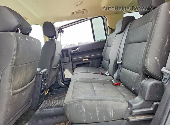 2FMGK5B89GBA22530 2016 FORD FLEX Серебряный Вид задней части салона