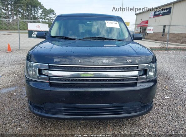 2FMGK5B89HBA03459 2017 FORD FLEX Черный Вид щитка приборов
