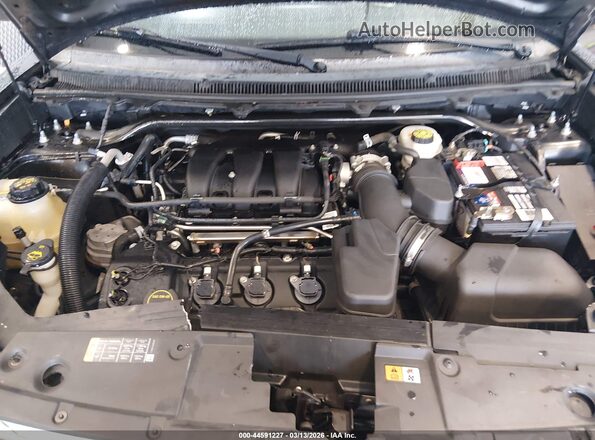 2FMGK5C80KBA21175 2019 FORD FLEX Gray Widok z tyłu