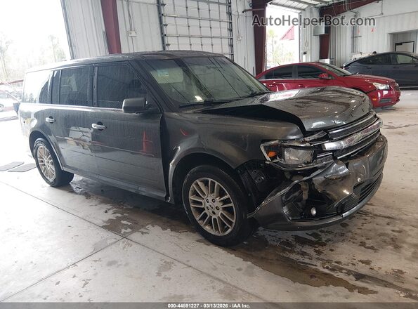 2FMGK5C80KBA21175 2019 FORD FLEX Gray Widok wnętrza z tyłu