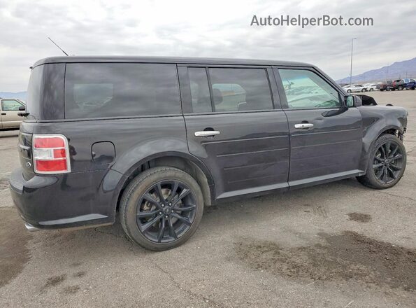2FMGK5C80KBA34508 2019 FORD FLEX Черный Задняя правая четверть