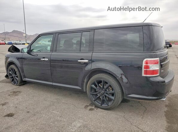 2FMGK5C80KBA34508 2019 FORD FLEX Черный Задняя левая четверть