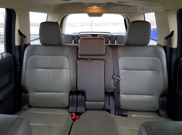 2FMGK5C80KBA34508 2019 FORD FLEX Черный Вид задних сидений