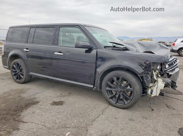 2FMGK5C80KBA34508 2019 FORD FLEX Черный Передняя правая четверть