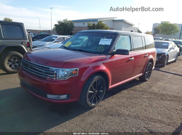 2FMGK5C82KBA36924 2019 FORD FLEX Red Przód lewy