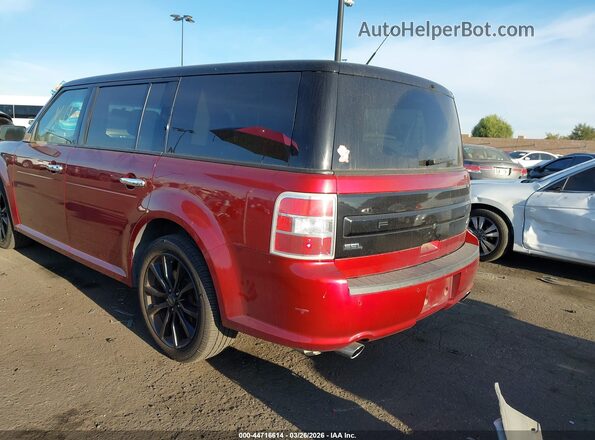2FMGK5C82KBA36924 2019 FORD FLEX Red Tył lewy