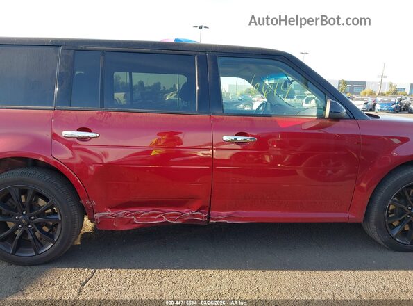 2FMGK5C82KBA36924 2019 FORD FLEX Red Widok wnętrza 360 stopni