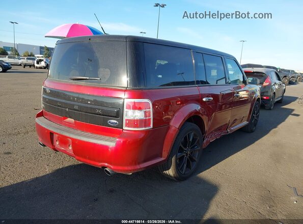 2FMGK5C82KBA36924 2019 FORD FLEX Red Tył prawy