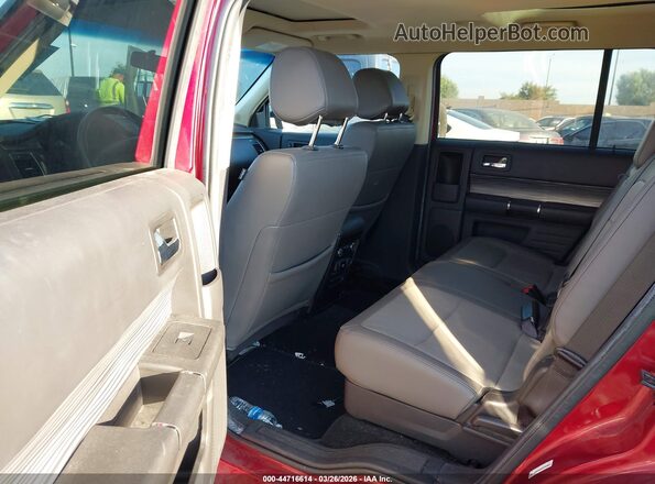 2FMGK5C82KBA36924 2019 FORD FLEX Red Widok naklejki z numerem VIN
