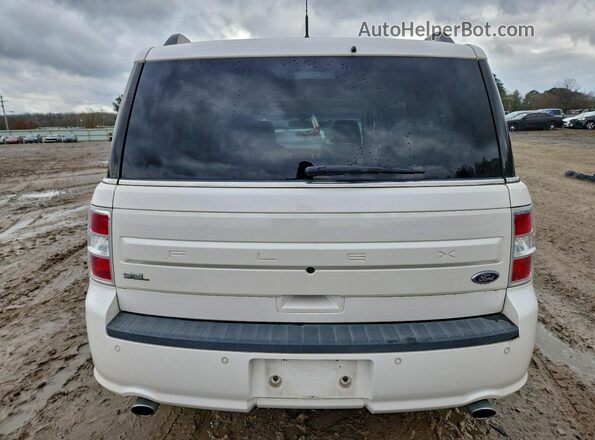 2FMGK5C83JBA11447 2018 FORD FLEX Белый Вид сзади