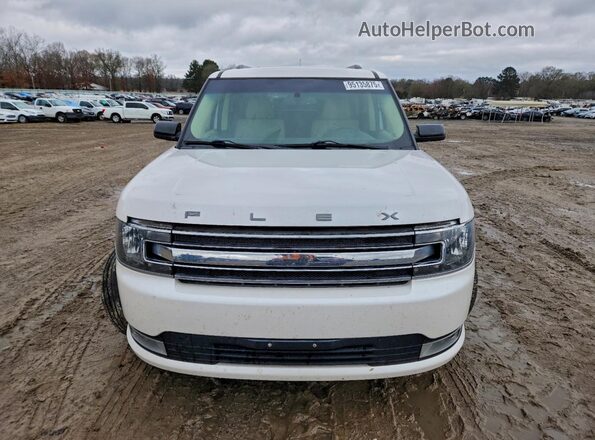 2FMGK5C83JBA11447 2018 FORD FLEX Белый Вид спереди