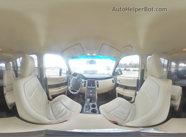 2FMGK5C83JBA11447 2018 FORD FLEX Белый Панорамный вид салона 360°