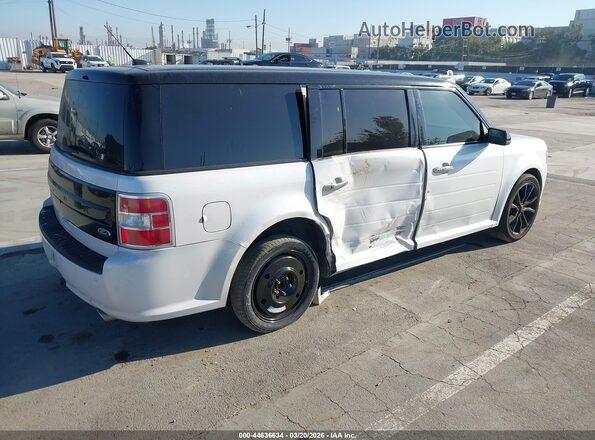 2FMGK5C84GBA24118 2016 FORD FLEX Белый Задняя правая четверть
