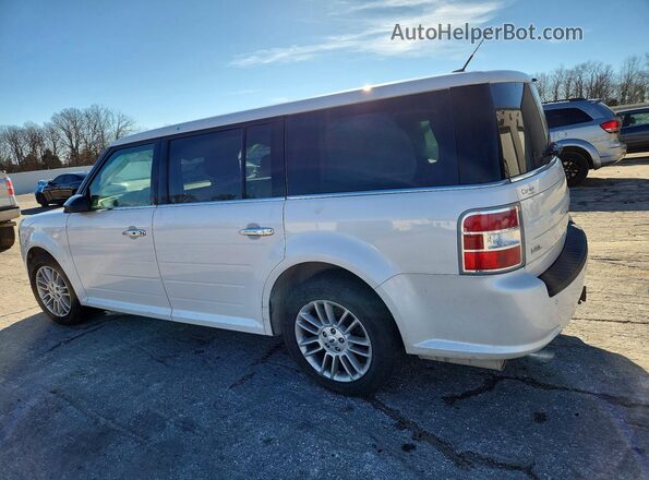 2FMGK5C85GBA18294 2016 FORD FLEX Белый Задняя левая четверть