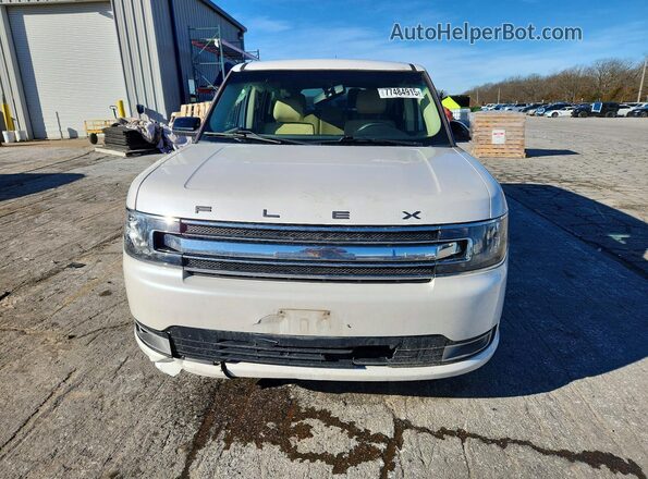 2FMGK5C85GBA18294 2016 FORD FLEX Белый Вид спереди