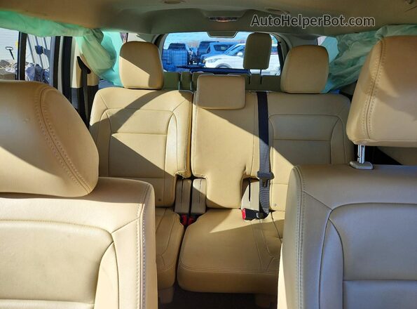 2FMGK5C85GBA18294 2016 FORD FLEX Белый Вид задних сидений