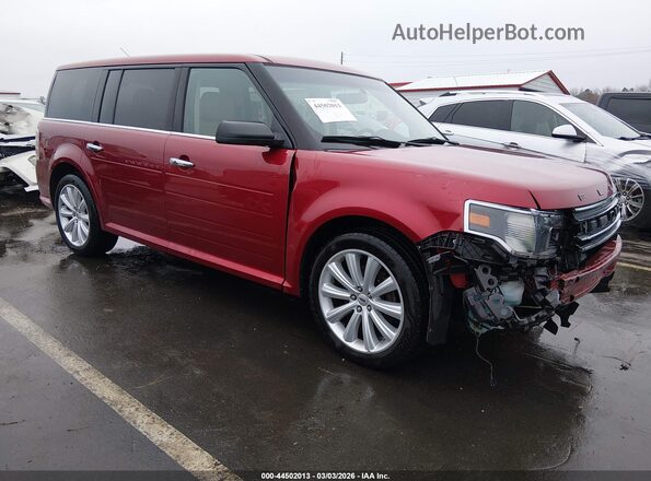 2FMGK5C86GBA13069 2016 FORD FLEX Red Przód prawy
