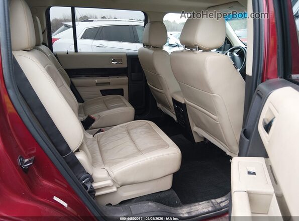 2FMGK5C86GBA13069 2016 FORD FLEX Red Widok naklejki z numerem VIN