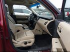 2016 Ford Flex Sel Red vin: 2FMGK5C86GBA13069