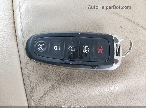 2FMGK5C86GBA13069 2016 FORD FLEX Red Widok deski rozdzielczej