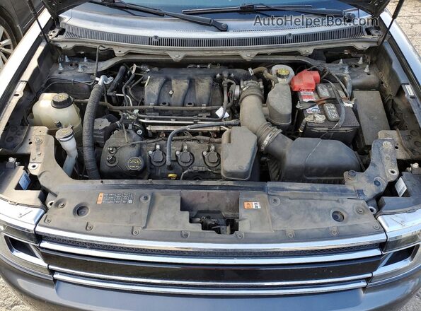 2FMGK5C86KBA39115 2019 FORD FLEX Gray Շարժիչի բաժամունքի տեսք