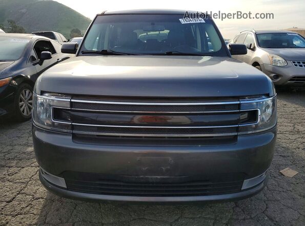 2FMGK5C86KBA39115 2019 FORD FLEX Gray Դիմացի տեսք
