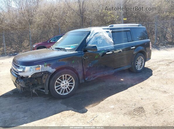 2FMGK5C8XGBA21630 2016 FORD FLEX Черный Передняя левая четверть