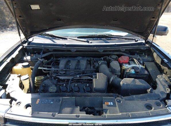2FMGK5C8XGBA21630 2016 FORD FLEX Черный Вид сзади