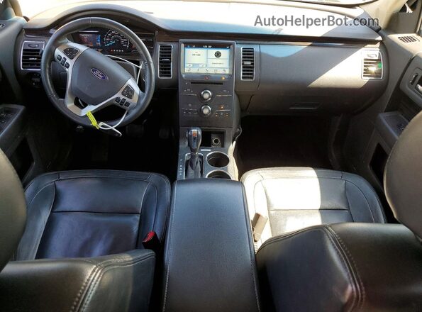 2FMGK5C8XKBA00379 2019 FORD FLEX Gray Vista del salpicadero
