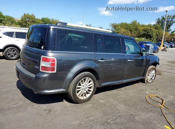 2FMGK5C8XKBA00379 2019 FORD FLEX Gray Trasero derecho