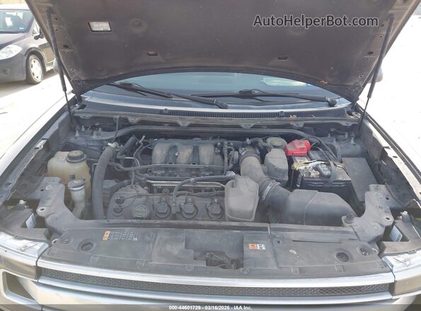2FMGK5D80JBA07161 2018 FORD FLEX Серый Вид сзади