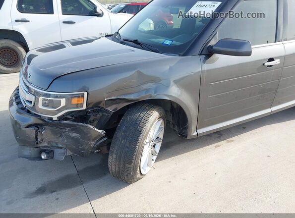 2FMGK5D80JBA07161 2018 FORD FLEX Серый Вид спереди