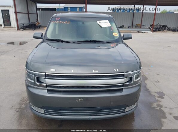 2FMGK5D80KBA08151 2019 FORD FLEX Gray Widok zestawu wskaźników