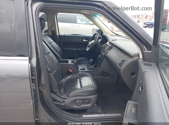 2FMGK5D80KBA08151 2019 FORD FLEX Gray Widok wnętrza z przodu