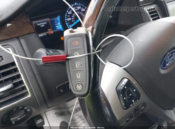 2FMGK5D80KBA08151 2019 FORD FLEX Gray Widok deski rozdzielczej