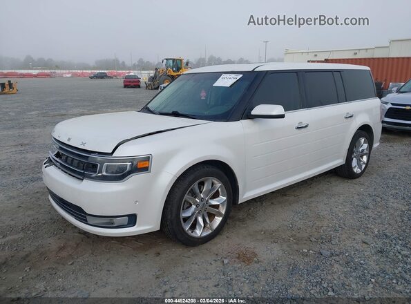 2FMGK5D81GBA09719 2016 FORD FLEX Белый Передняя левая четверть